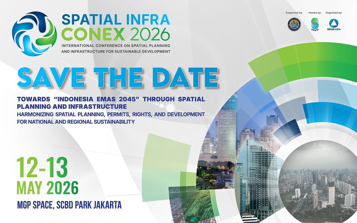 Spatial Infra Conex 2026 Event Banner