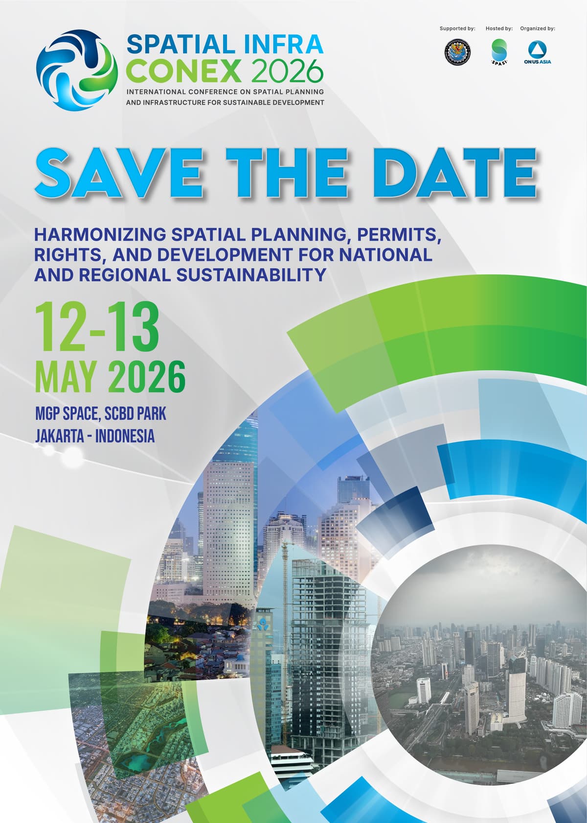 Spatial Infra Conex 2026 Event Banner